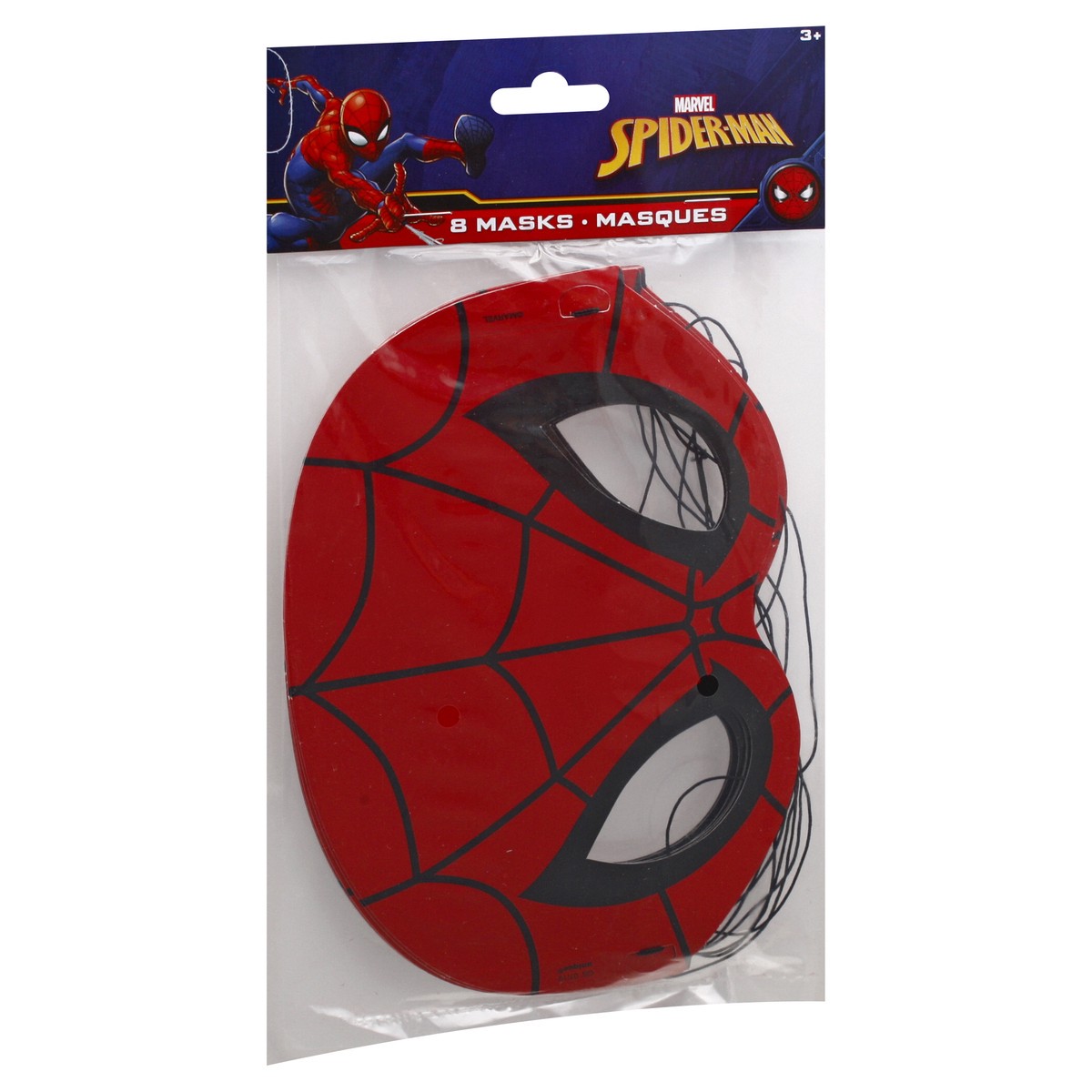 slide 3 of 9, Unique Marvel Spider-Man Masks 8 ea, 8 ct