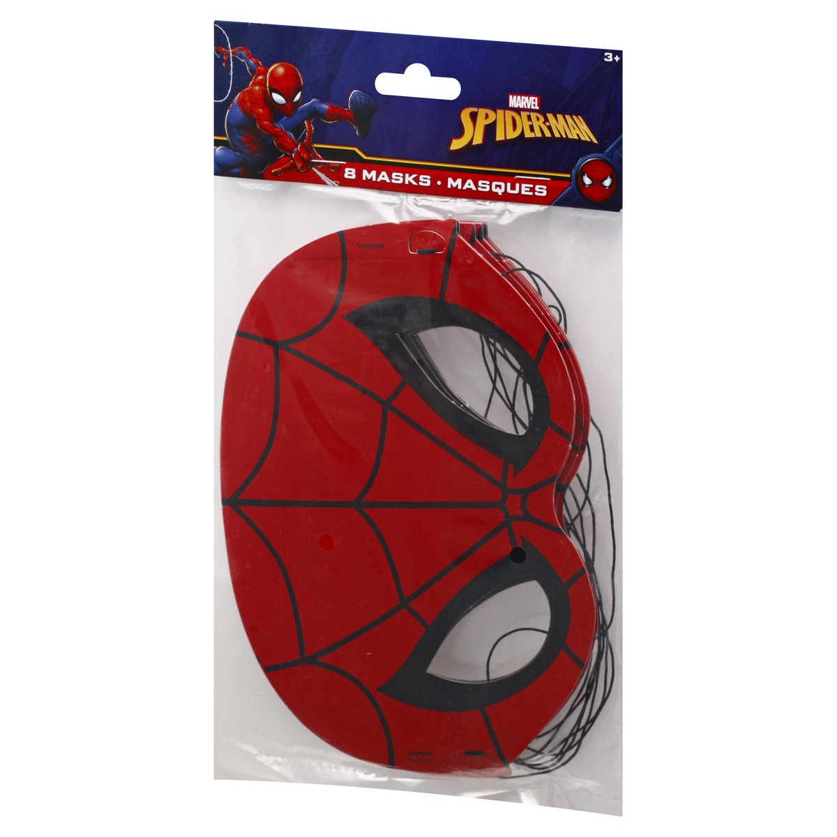 slide 4 of 9, Unique Marvel Spider-Man Masks 8 ea, 8 ct