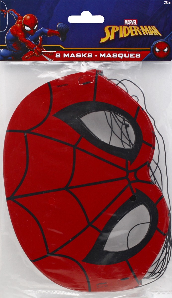 slide 7 of 9, Unique Marvel Spider-Man Masks 8 ea, 8 ct