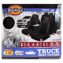 Dickies Arlington Truck Front & Rear Seat Cover Kit