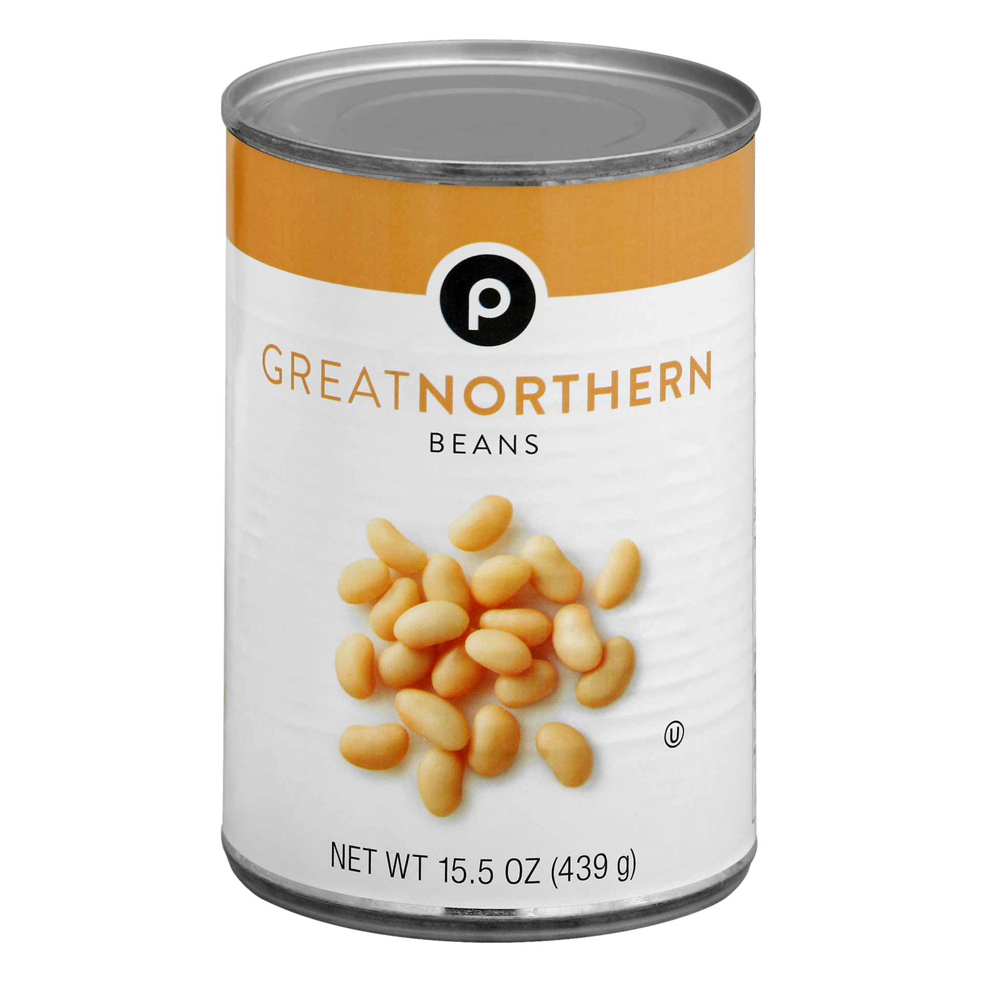 slide 1 of 1, Publix Great Northern Beans, 15.5 oz