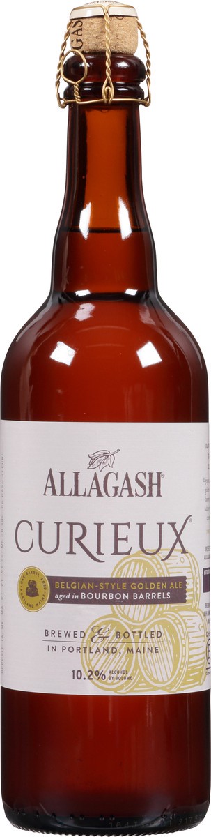 slide 7 of 9, Allagash Curieux Bourbon Barrel Aged Beer, 750 ml