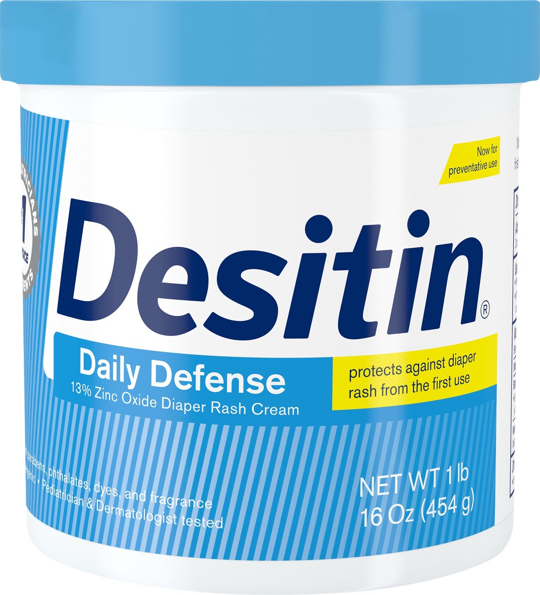 slide 2 of 6, Desitin Daily Defense Baby Diaper Rash Cream with Zinc Oxide -16oz, 16 oz