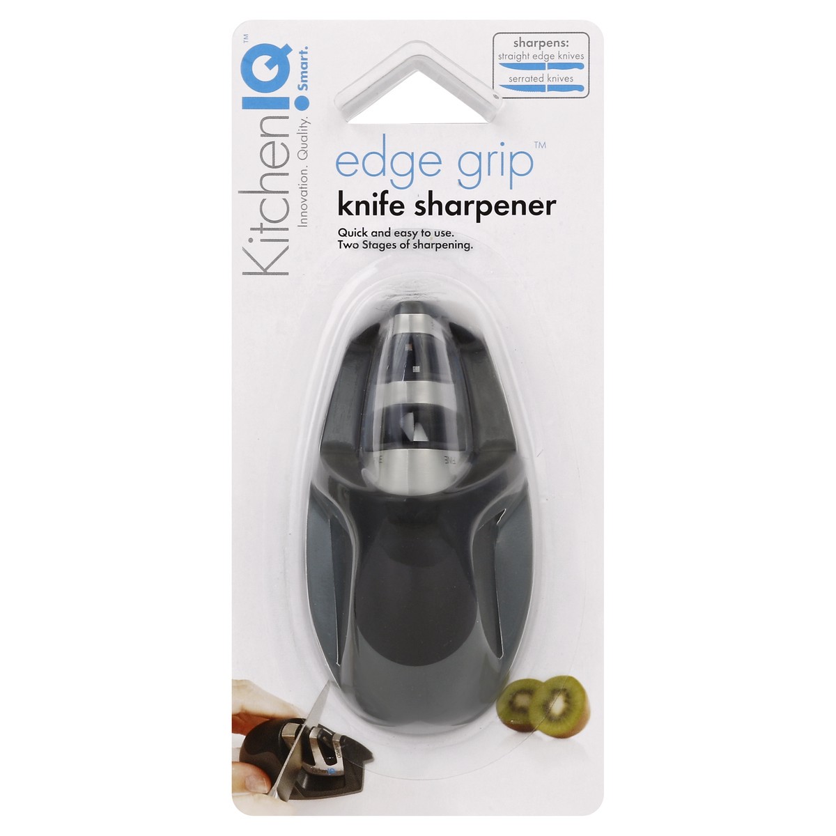 slide 2 of 3, KitchenIQ Knife Sharpener 1 ea, 1 ct