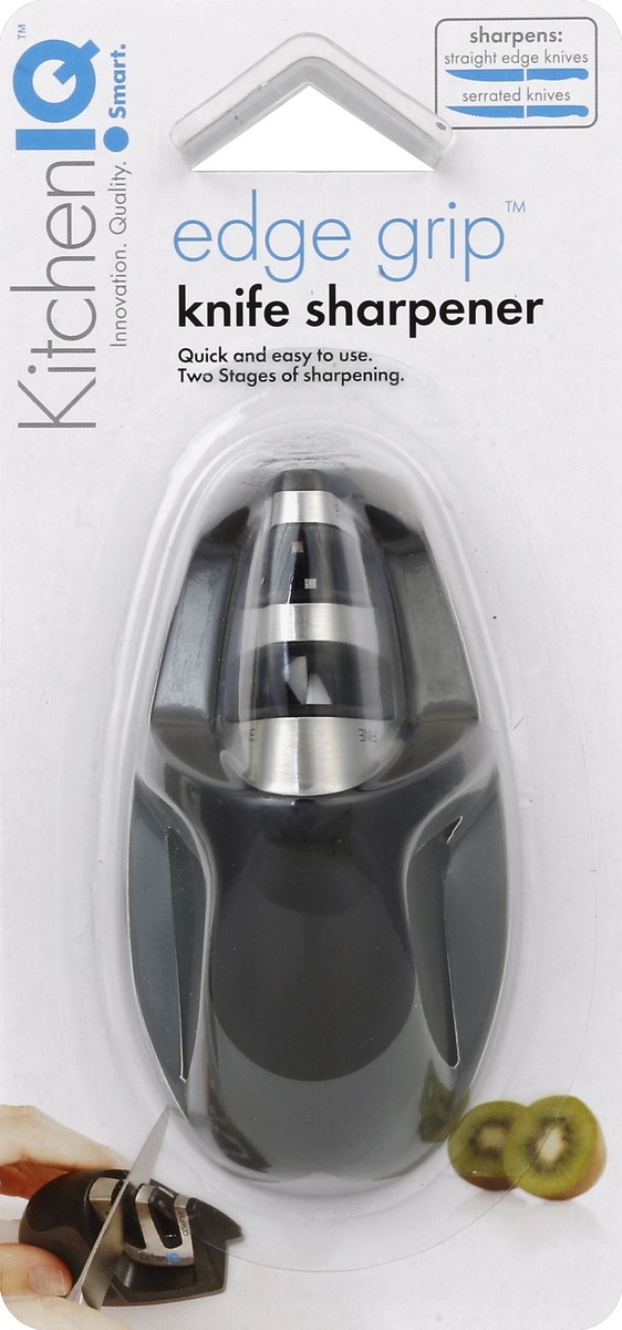 slide 1 of 3, KitchenIQ Knife Sharpener 1 ea, 1 ct