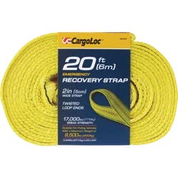 Cargoloc Recovery/Tow Strap - Yellow