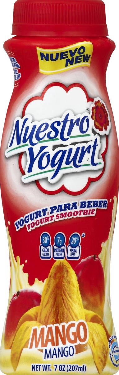 slide 1 of 5, Nuestro Queso Nuestro Mango Yogurt Smoothie, 7 oz