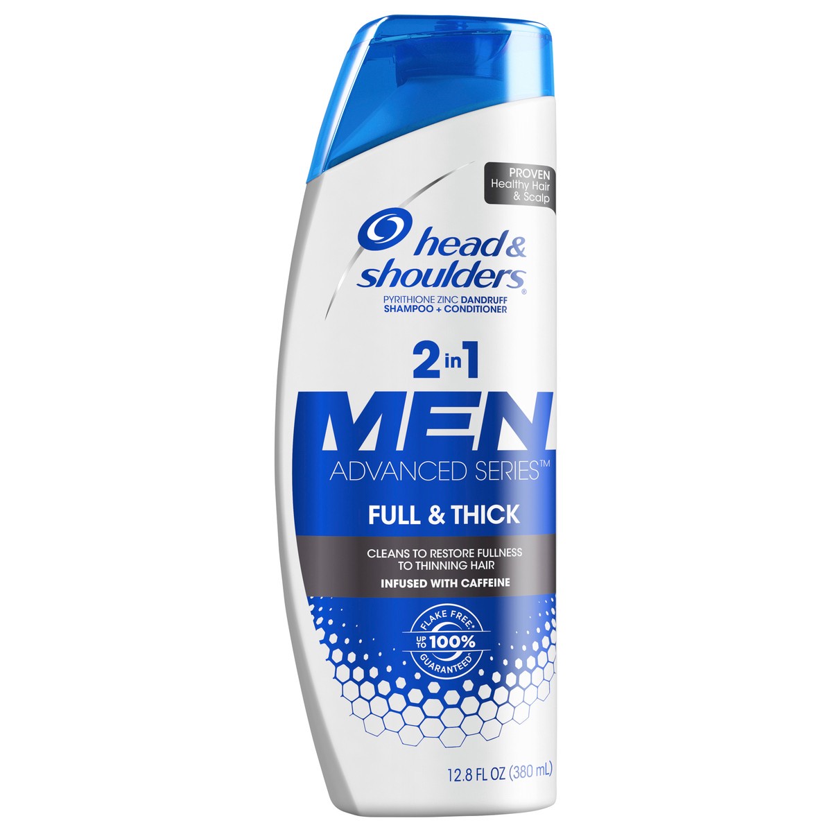 slide 1 of 3, Head & Shoulders Head and Shoulders Full and Thick Anti-Dandruff 2 in 1 Shampoo and Conditioner, 21.9 fl oz, 12.8 fl oz