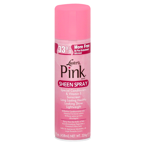 slide 1 of 2, PINK Luster Oil Sheen Spray, 1 ct