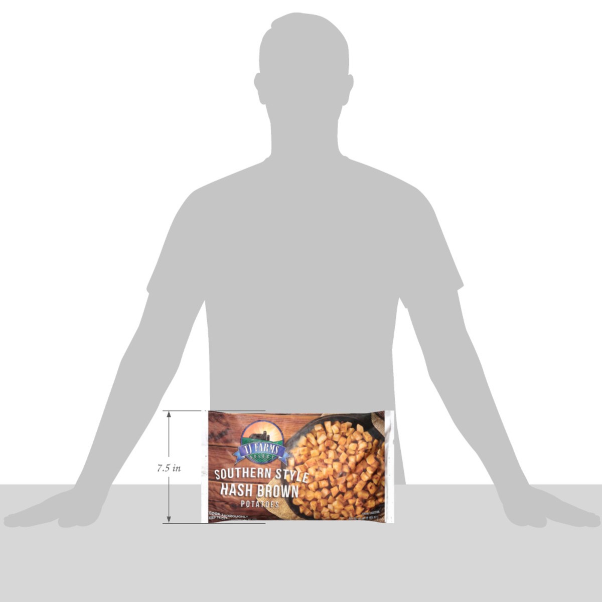 slide 13 of 14, Tj Farms Southern Hashbrn, 32 oz