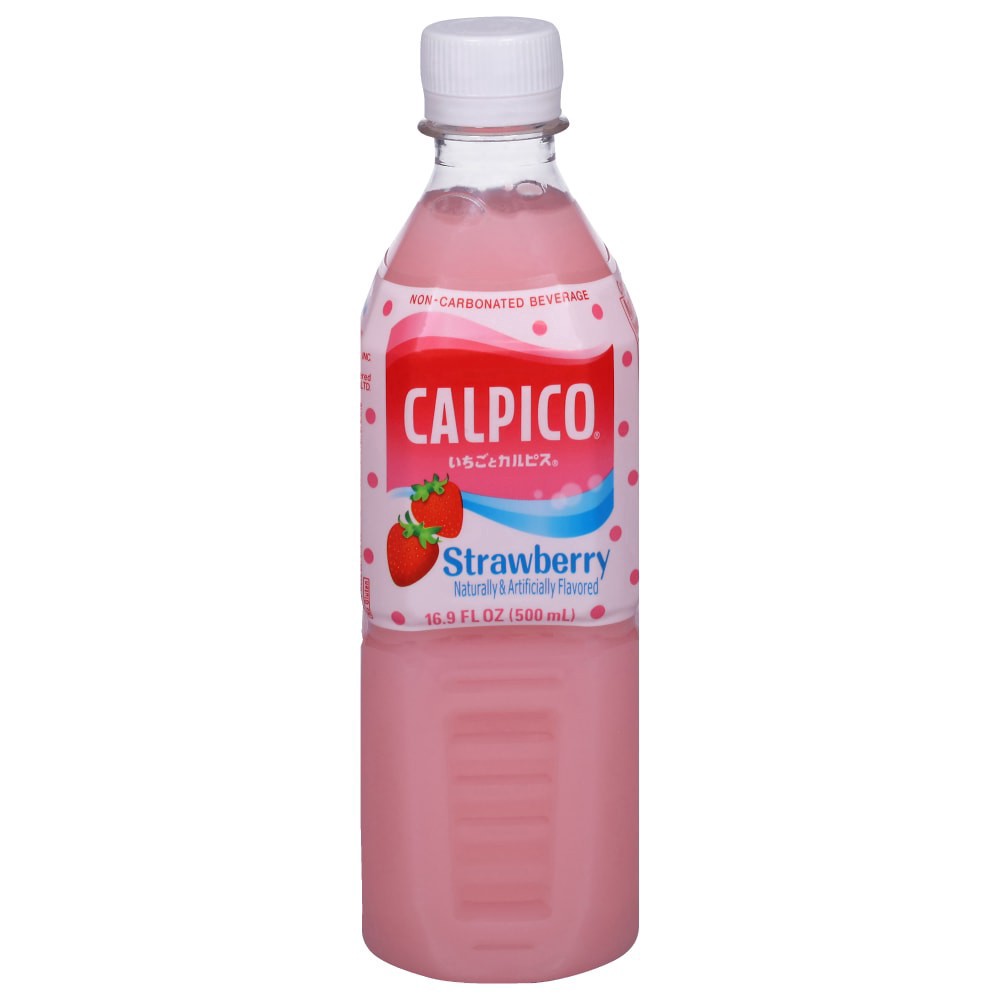 slide 3 of 4, Calpico Non-Carbonated Strawberry Soft Drink - 16.9 fl oz, 16.9 fl oz