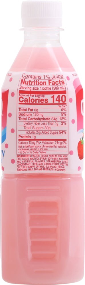 slide 4 of 4, Calpico Non-Carbonated Strawberry Soft Drink, 16.9 fl oz