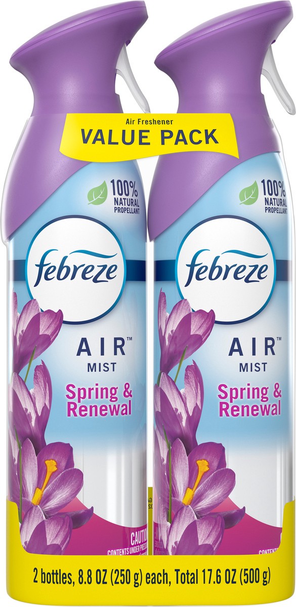 slide 3 of 3, Febreze AIR Effects Air Freshener Spring & Renewal, 2 ct; 8.8 oz