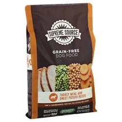 Supreme Source Dog Food Grain Free Turkey Meal And Sweet Potato Bag