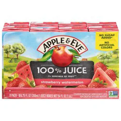 Apple & Eve Strawberry Watermelon Juice Aseptic Packs - 54 fl oz