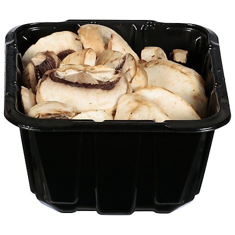 slide 1 of 1, Mushrooms White Sliced Prepacked - 8 Oz, 8 oz