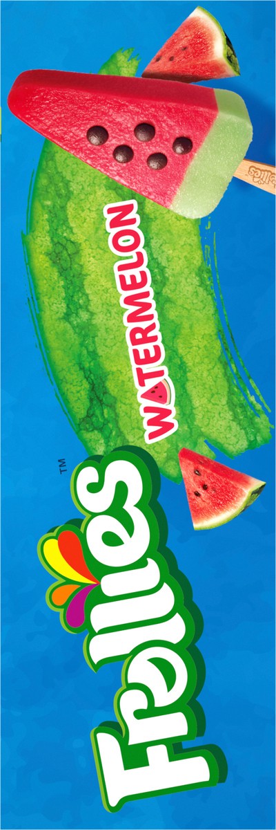 slide 2 of 14, Frollies Watermelon Fruity Ice Pops, 6 Count, 6 ct
