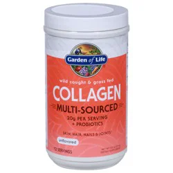 Garden of Life Multi-sourced Collagen + Probiotics