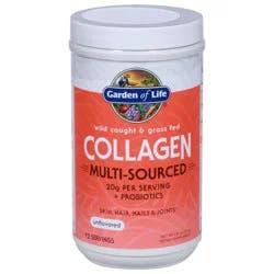 Garden of Life Multi-sourced Collagen + Probiotics