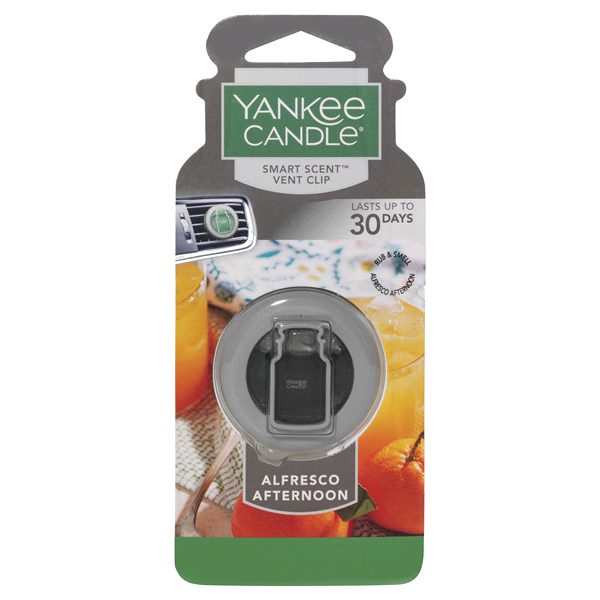 slide 1 of 1, Yankee Candle Smart Scent Vent Clip Afternoon Alfresco, 1 ct