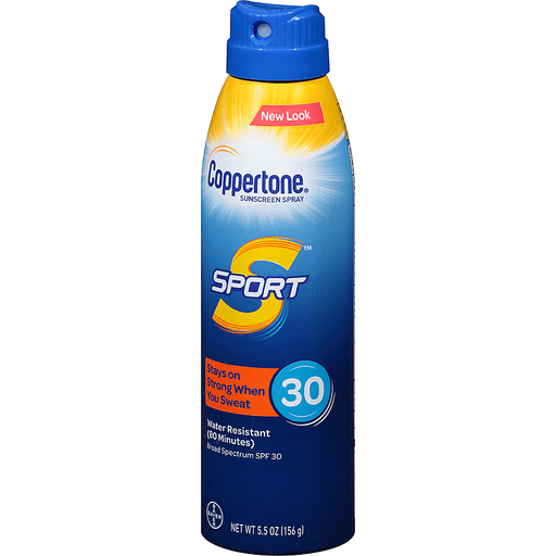 slide 5 of 5, Coppertone Sport Spray Spf 30 Sunscreen, 5.5 oz