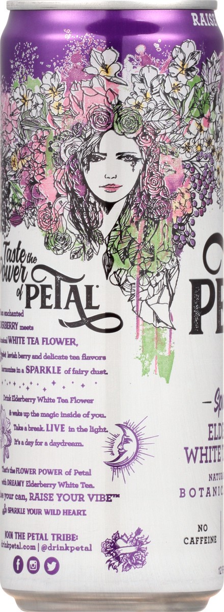 slide 9 of 9, Petal Sparkling Elderberry White Tea Flower Botanical Beverage - 12 oz, 12 oz