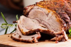 Sliced Pork Loin End Roast
