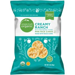 Simple Truth Organic Creamy Ranch Mini Rice Cakes