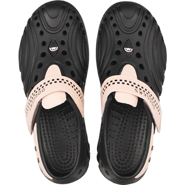 slide 1 of 1, Womens Black With Pink Strap Sizes 5-6, 1 ct