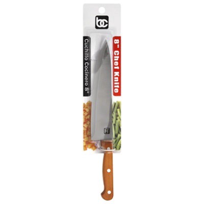 slide 1 of 7, Bene Casa Chef Knife 8In, 8 in