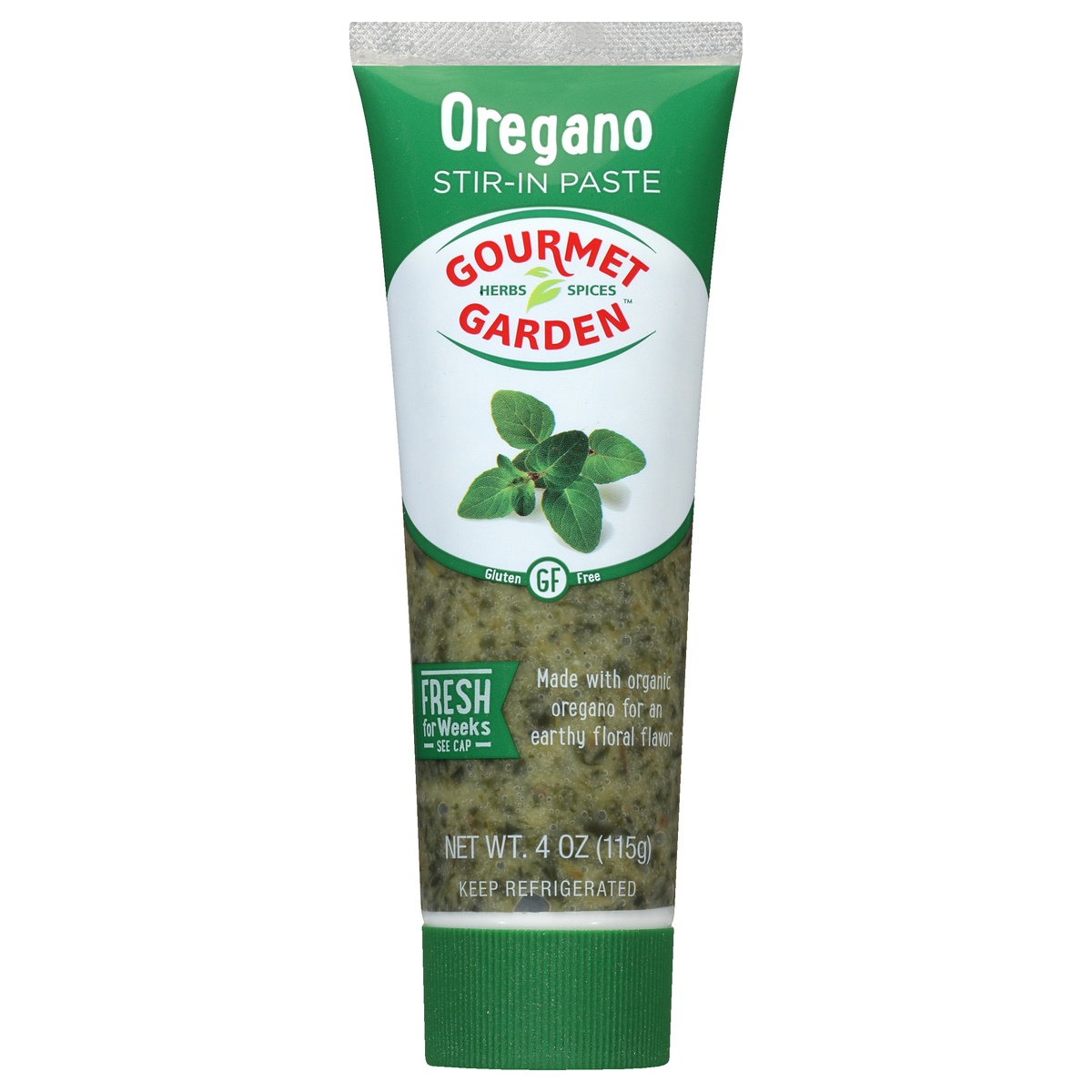 slide 1 of 6, Gourmet Garden Herbs & Spices Oregano Stir-in Paste 4 oz. Tube, 4 oz