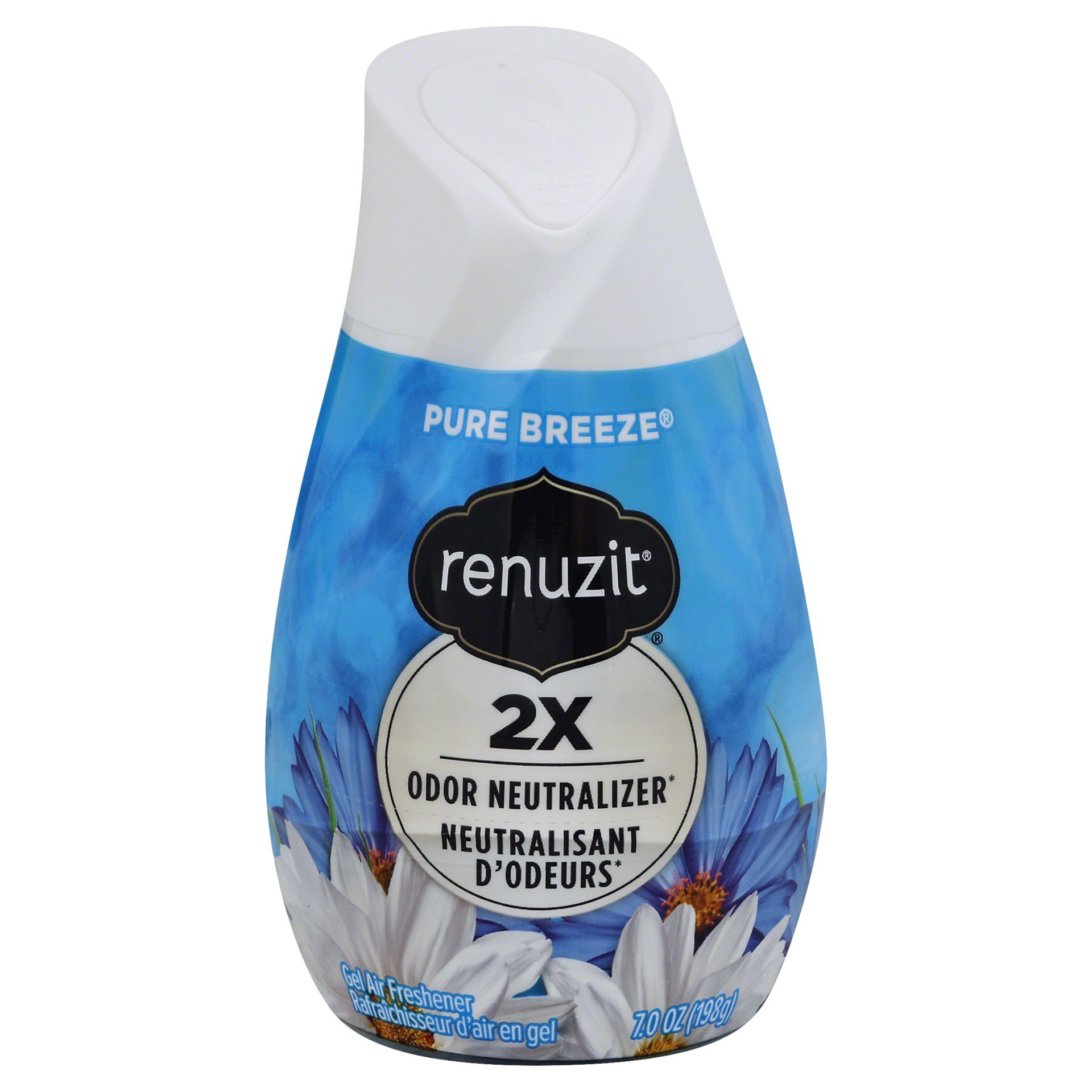 slide 1 of 4, Renuzit Pure Breeze Pet Gel Air Freshener 7 oz, 7 oz