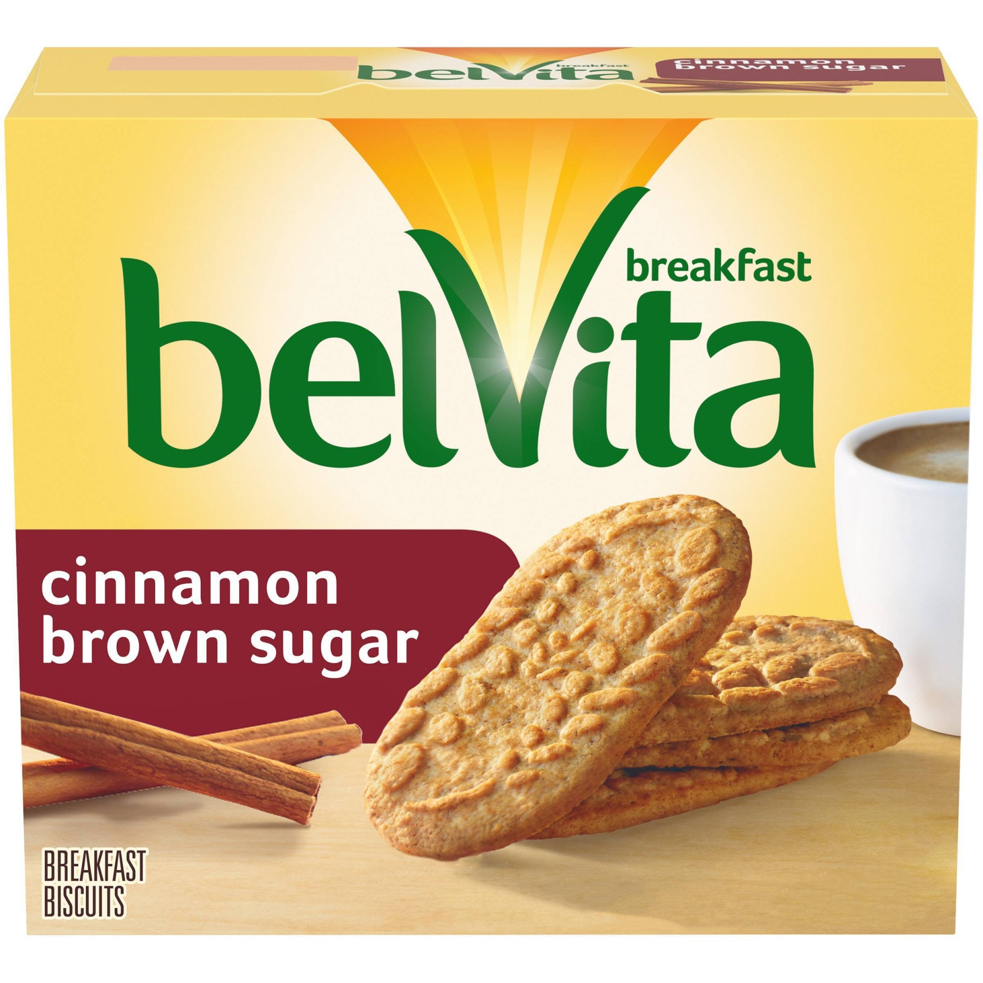 slide 1 of 1, belVita Cinnamon Brown Sugar Breakfast Biscuits, 5 ct; 1.76 oz