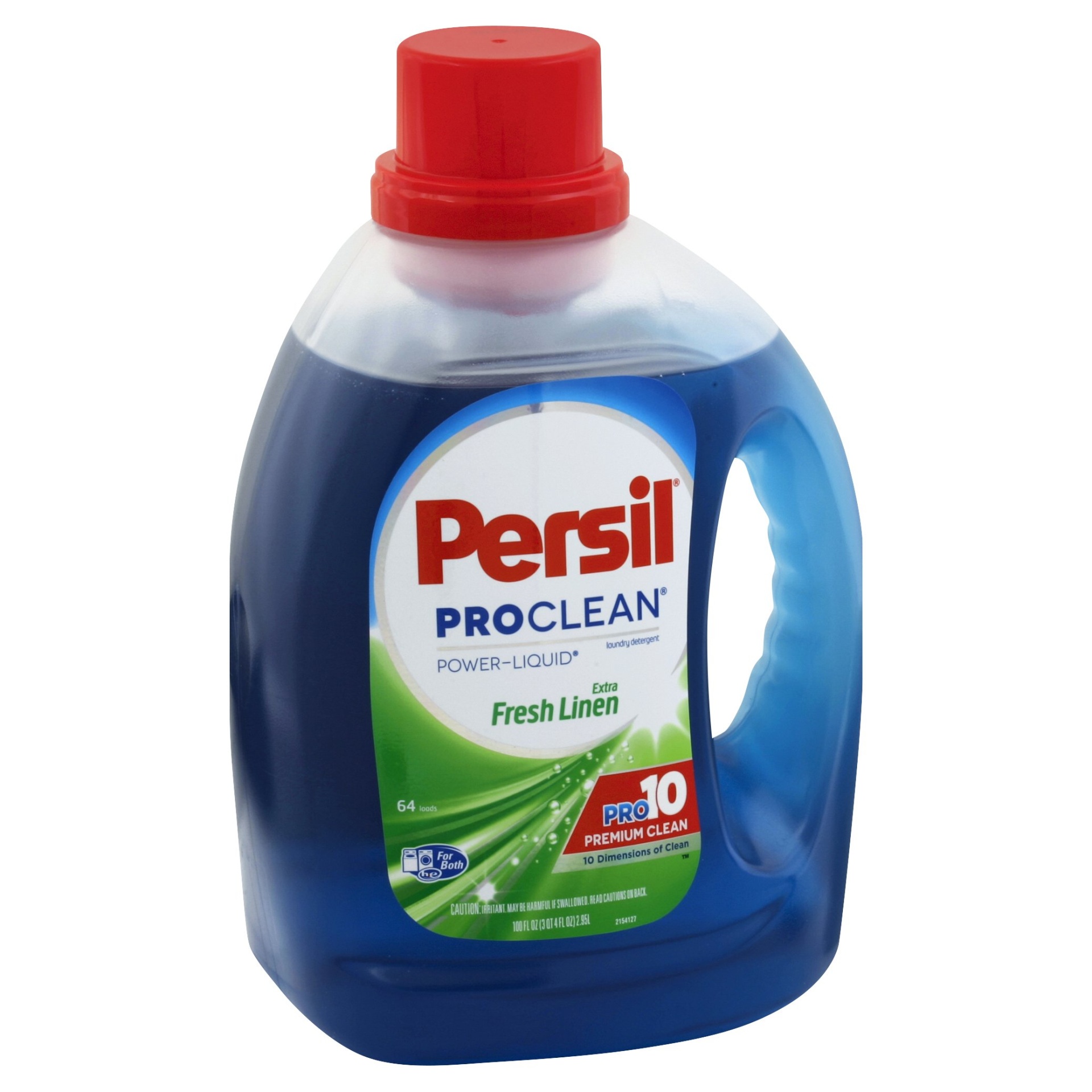 slide 1 of 1, Persil ProClean Power-Liquid Laundry Detergent Extra Fresh Linen, 100 fl oz