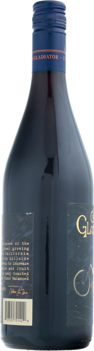 slide 5 of 9, Cycles Gladiator Pinot Noir Wine, 750 ml