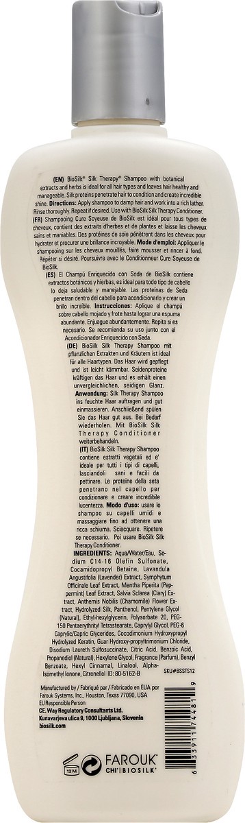 slide 2 of 9, BioSilk Shampoo 12 oz, 12 oz