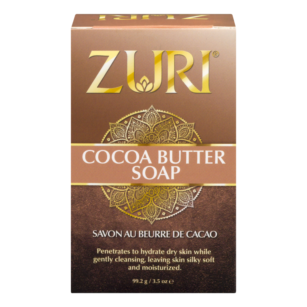 slide 1 of 1, Zuri Cocoa Butter Soap Bar, 3.5 oz