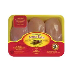 Gerbers Amish Farm Fresh Boneless Skinless Gourmet Chicken Breasts