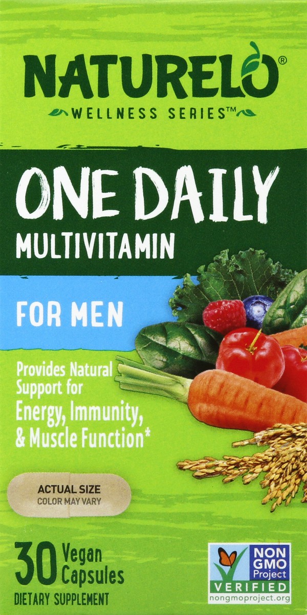 slide 5 of 6, Naturelo One Daily Multi Men, 30 ct