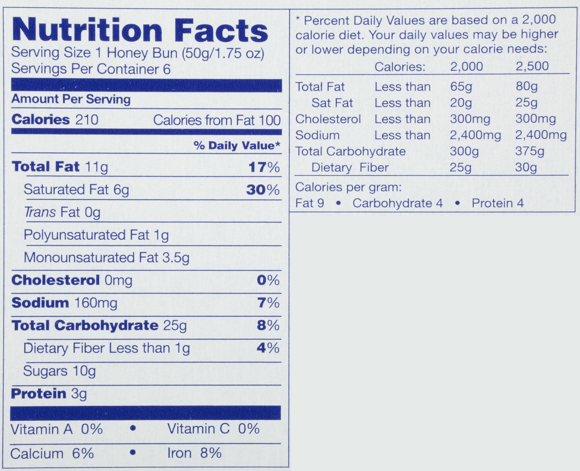 slide 6 of 8, Mrs. Freshley's Glazed Honey Buns 6 - 1.75 oz ea, 6 ct