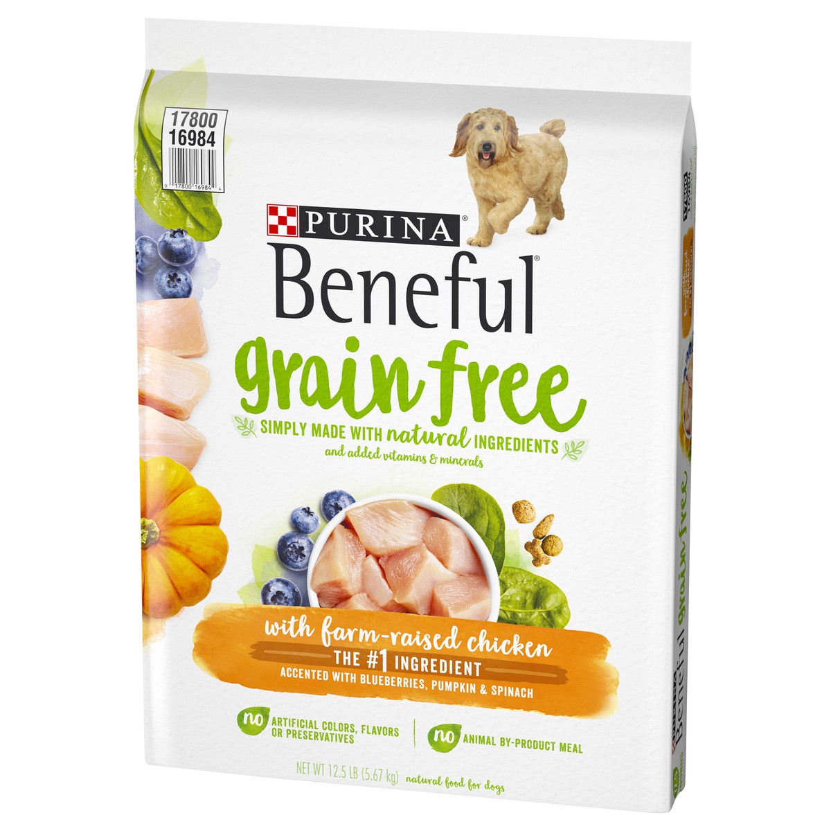 slide 7 of 9, Beneful Purina Beneful Grain Free, Natural Dry Dog Food, Grain Free With Real Farm Raised Chicken, 12.5 lb