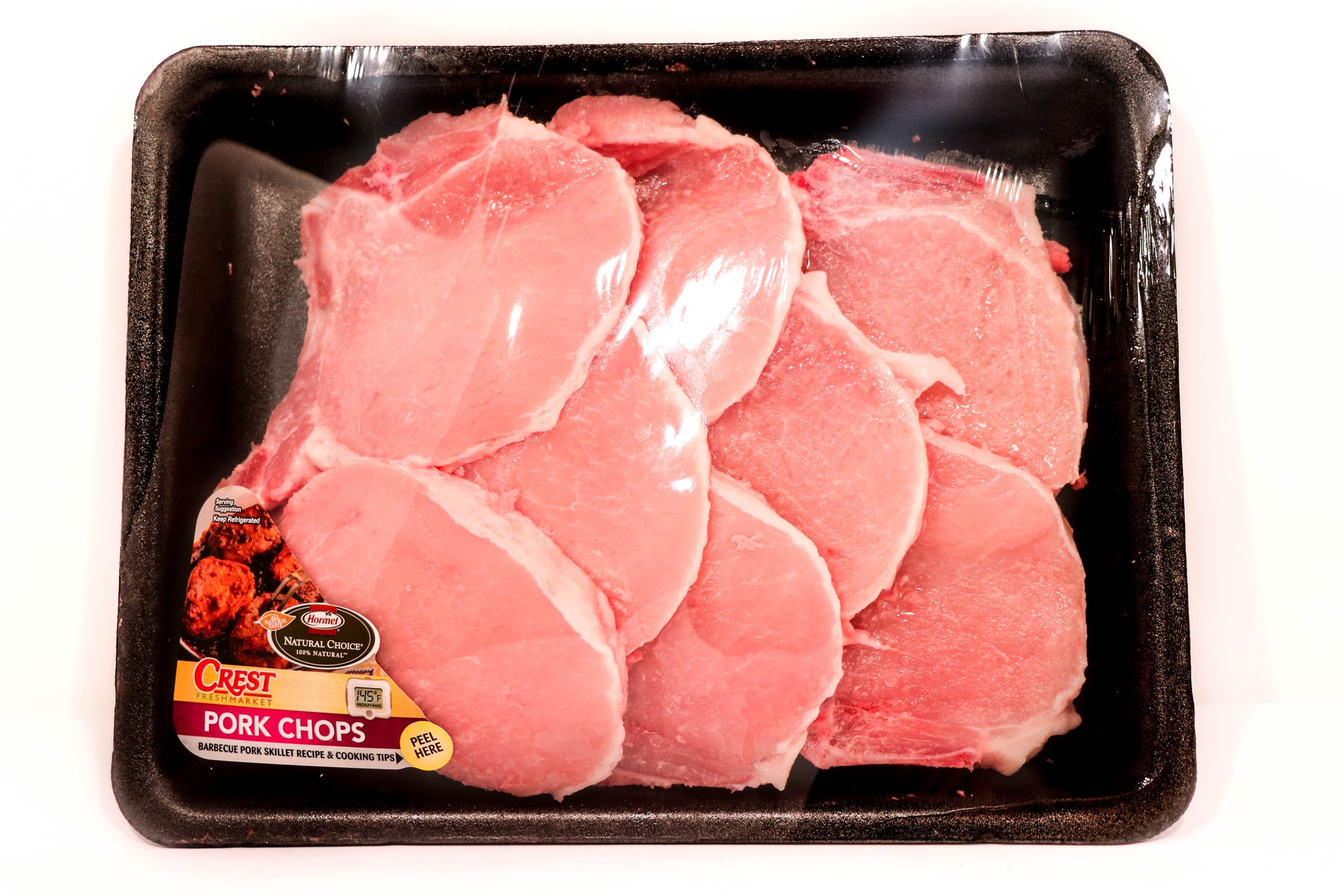 slide 1 of 1, Breakfast Pork Chops Economy Pack, per lb