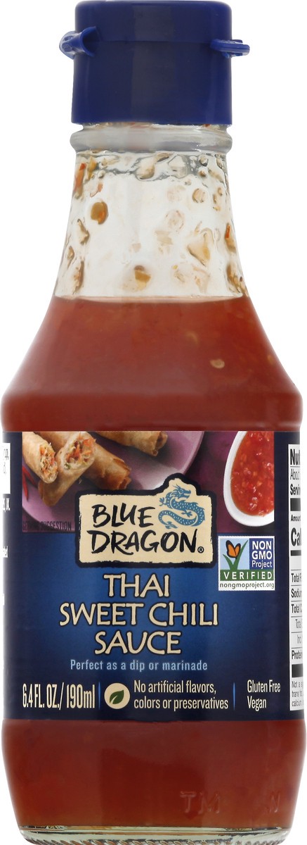 slide 1 of 9, Blue Dragon Thai Sweet Chili Sauce 6.4 oz, 6.4 oz