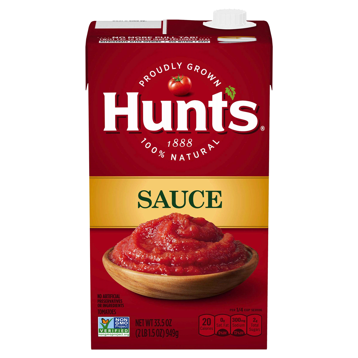 slide 1 of 4, Hunt's Tomatoes Sauce 33.5 oz, 33.5 oz