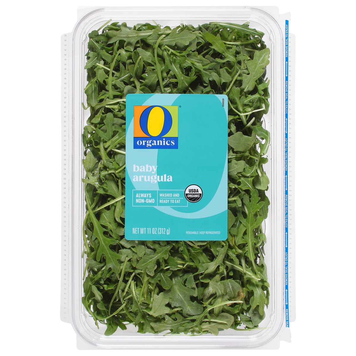 slide 1 of 4, O Organics Baby Arugula - 11 OZ, 11 oz