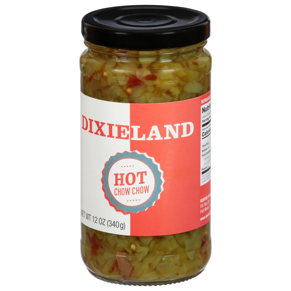 slide 9 of 9, Dixieland Hot Chow Chow Pickles 12 oz, 12 oz