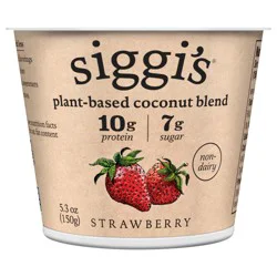 Siggi's siggi’s Plant-Based Coconut Blend, Strawberry, 5.3 oz