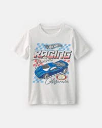Carters Boys Hot Wheels™ Graphic Tee - White White 5