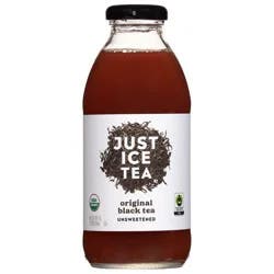 Just Ice Tea Unsweetened Original Black Tea 16 fl oz