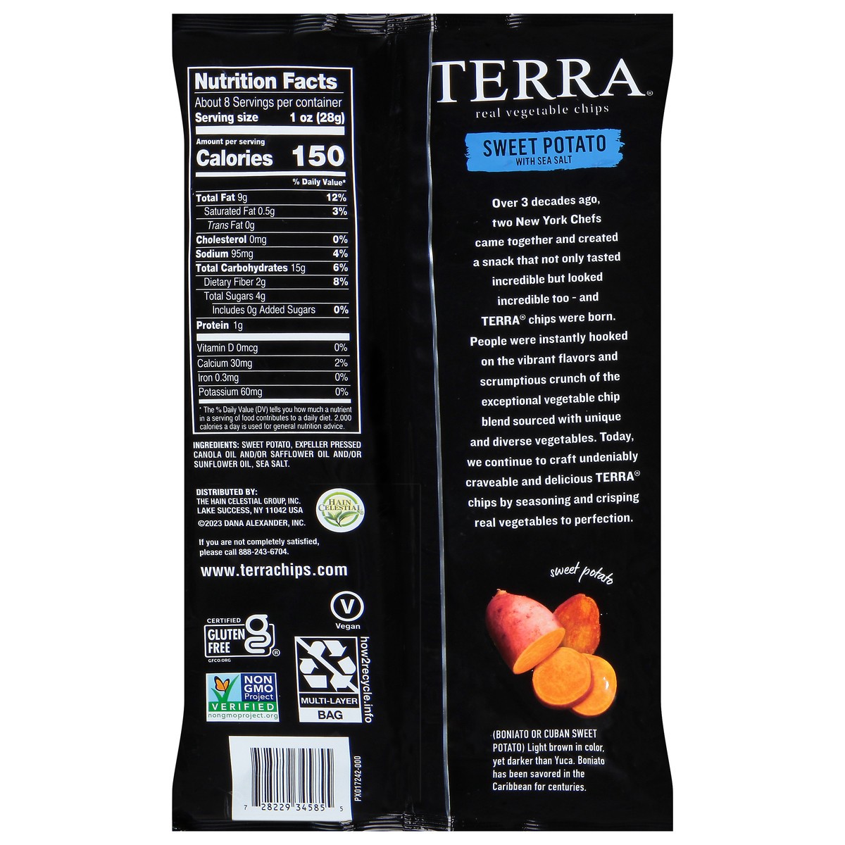 slide 4 of 11, Terra Sweet Pot Chips, 8.2 oz